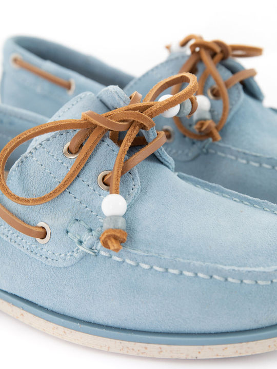 Lumberjack Navigator Γυναικεία Boat Shoes σε Μπλε Χρώμα