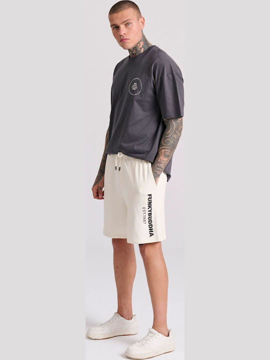 Men's Athletic Shorts White
