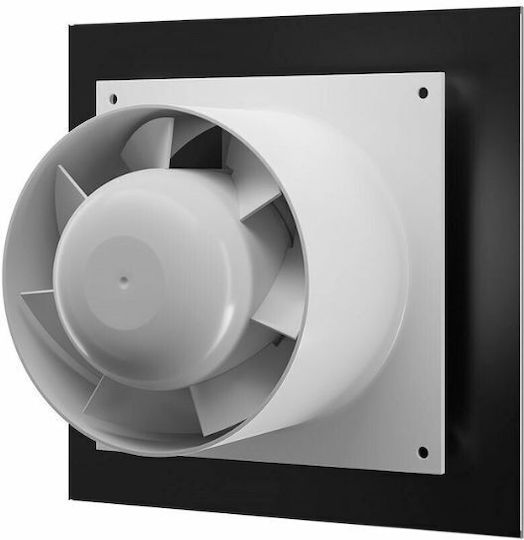 Dospel Veroni Glass Wall-mounted Ventilator Bathroom Black