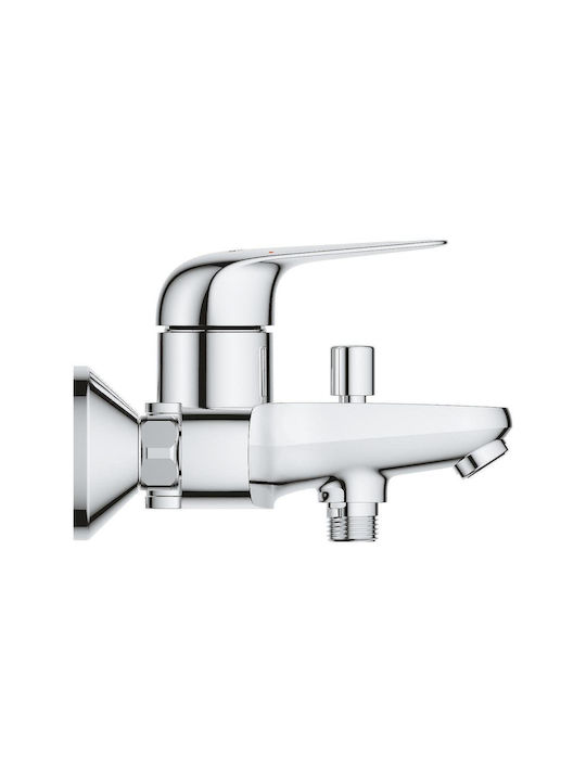 Grohe Миксер Батерия Душ Сребрист