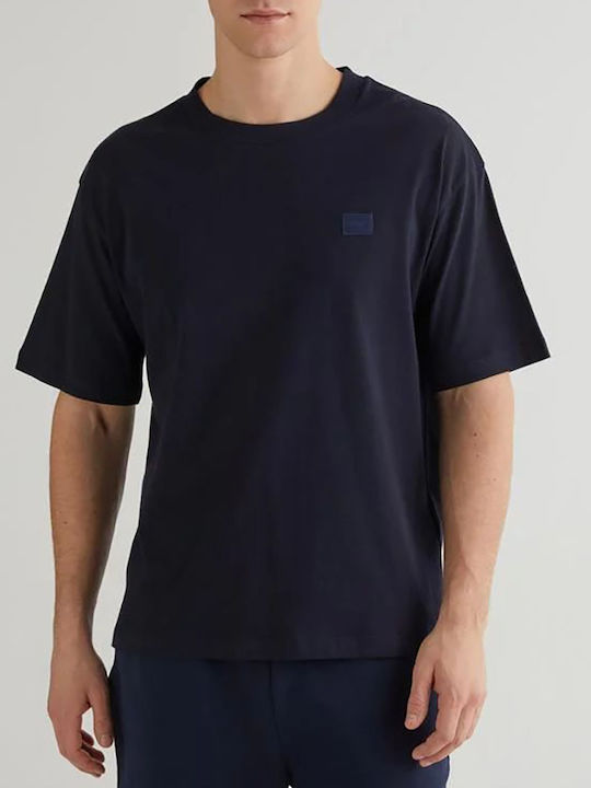 Gant T-shirt Bărbătesc cu Mânecă Scurtă DarkBlue