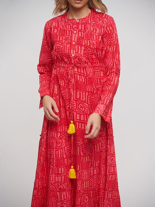 Ble Resort Collection Maxi Φόρεμα Κόκκινο