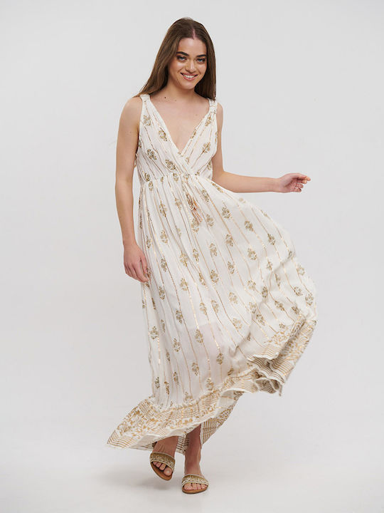 Summer Maxi Evening Dress White