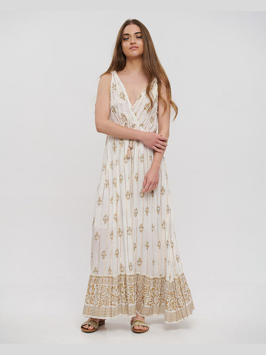 Summer Maxi Evening Dress White