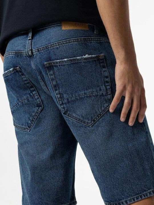 Herrenshorts Jeans Blue