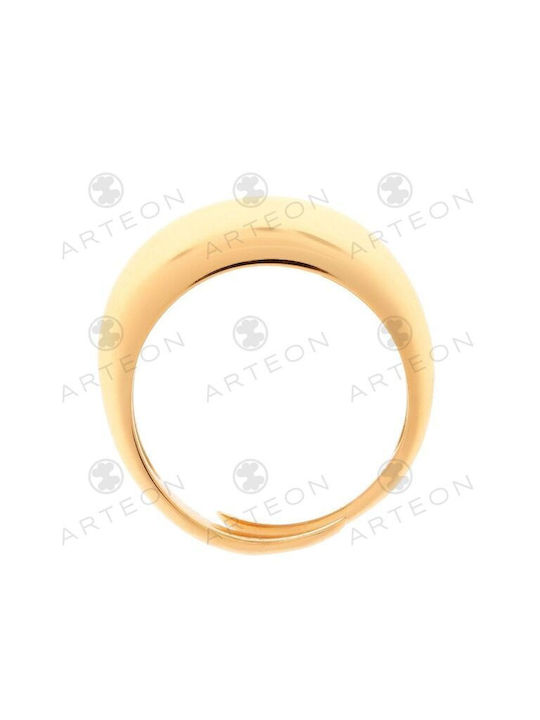 Arteon Women's Gold Plated Silver Ring