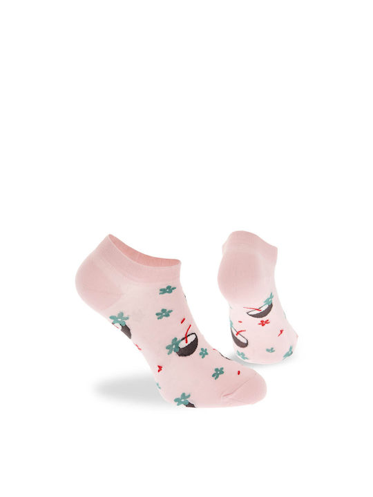 Walk Damen Socken Rosa 1Pack