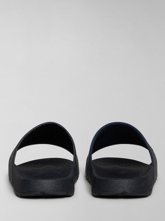 Men's Blue Slides
