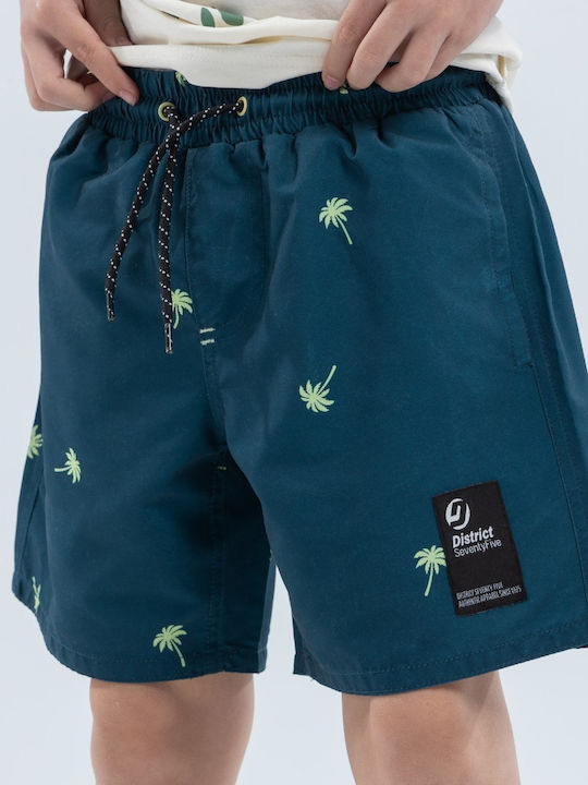 District75 Kids Swimwear Swim Shorts Blue