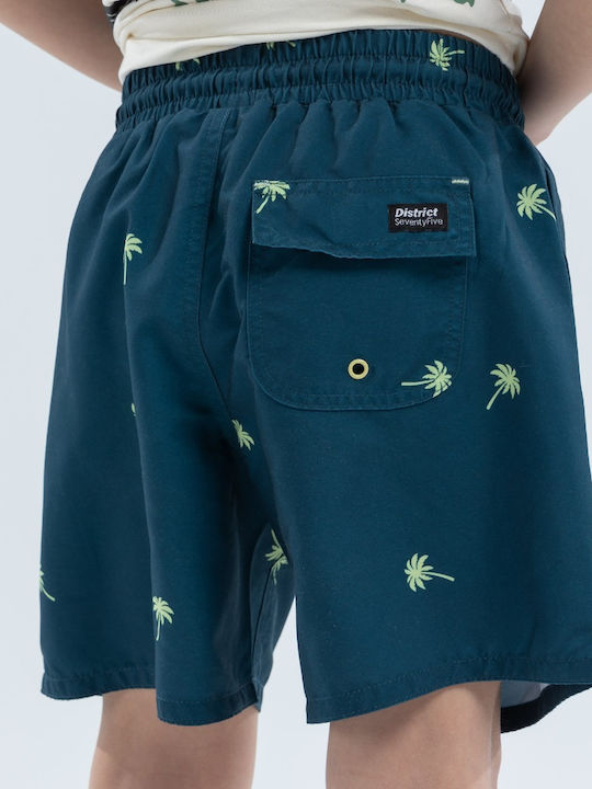 District75 Kids Swimwear Swim Shorts Blue