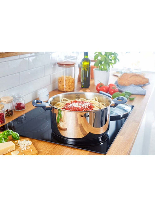 Tefal Daily Cook Deep Stainless Steel Pot 5.36lt / 24cm