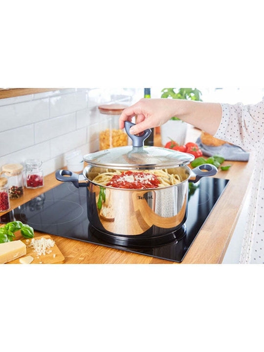 Tefal Daily Cook Deep Stainless Steel Pot 5.36lt / 24cm