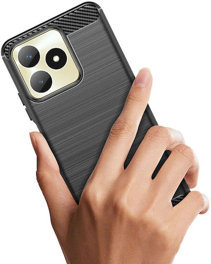 Back Cover Πλαστικό / Σιλικόνης Μαύρο (Realme Note 50)