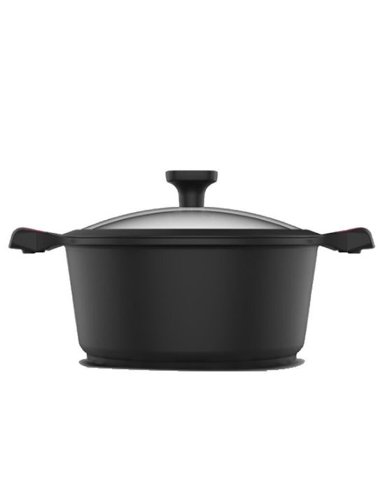 Taurus Great Moments Cast Iron Stockpot 20cm Black