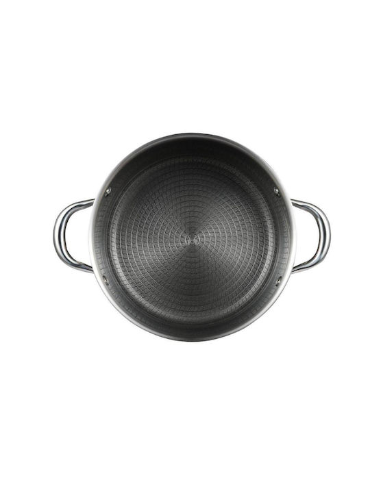 Bergner Hi-tech Deep Stainless Steel Pot 24cm