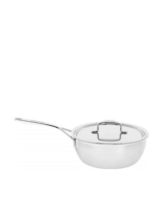 Demeyere Demeyere Edelstahl Sautierpfanne mit Deckel 24cm