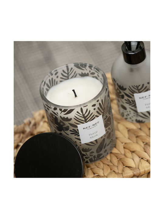 Nef-Nef Homeware Aromatic Candle Exotic Garden Jar With Vanilla Perfume 260gr