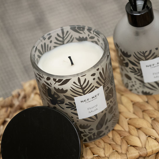 Nef-Nef Homeware Aromatic Candle Exotic Garden in Metal Box with Vanilla Perfume 260g