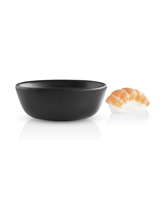 Eva Solo Dip Serving Bowl Round Ceramic Black with Diameter 10cm
