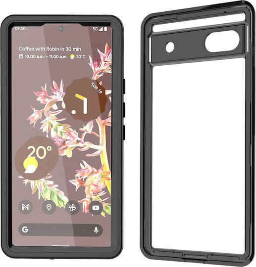Αδιάβροχη Θήκη Ip68 Google Pixel 6a Redpepper Μαύρη