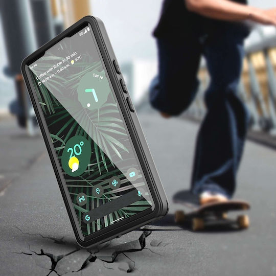 Αδιάβροχη Θήκη Ip68 Google Pixel 6a Redpepper Μαύρη