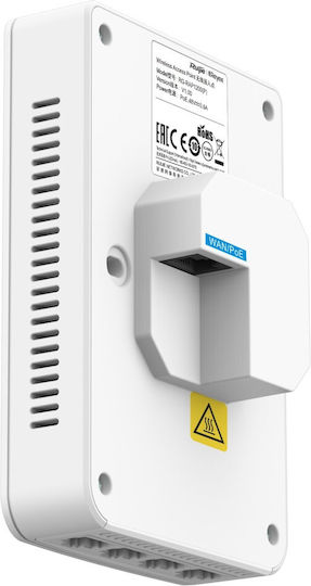 Ruijie RG-RAP1200(P) Zugangspunkt mit Mesh Wi‑Fi 5 Dualband (2,4 & 5 GHz) Einzelner Bausatz Weiß