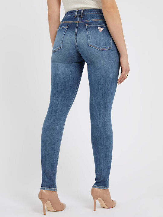 Guess Ψηλόμεσο Γυναικείο Jean Παντελόνι