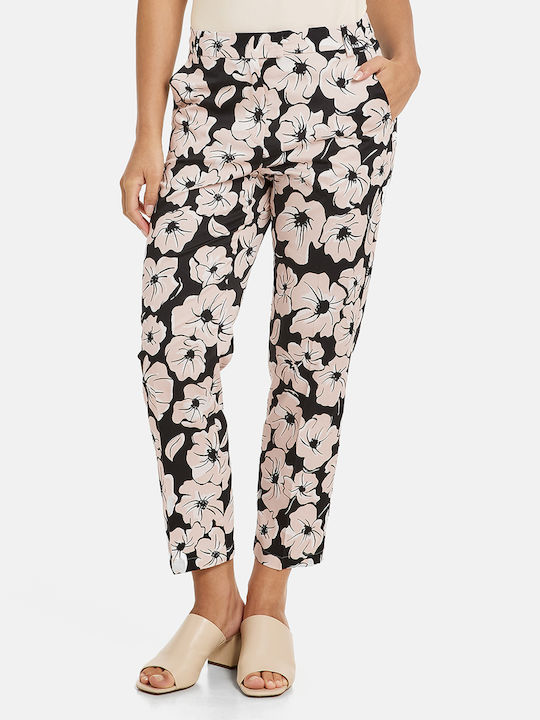 Gerry Weber Women's Cotton Capri Trousers with Elastic