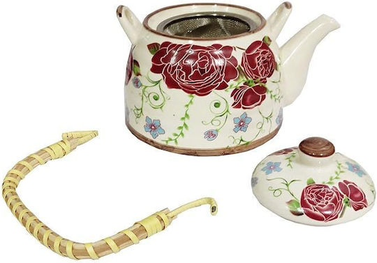 La Belle Maison Τσαγιέρα με Φίλτρο Πορσελάνης 900ml