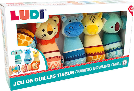 Ludi Bowling Fabric 4 animale din junglă