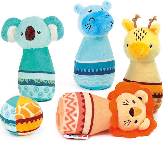Ludi Bowling Fabric 4 animale din junglă