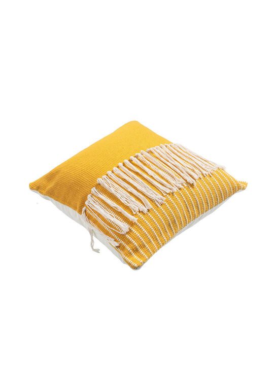 Madi Μαξιλάρι Καναπέ Nomadic Honey 45x45εκ.
