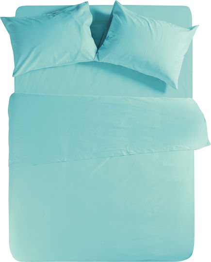 Nef-Nef Homeware Basic Сет Калъфки за Възглавници с корица за плик 728 Aqua 52x72см.