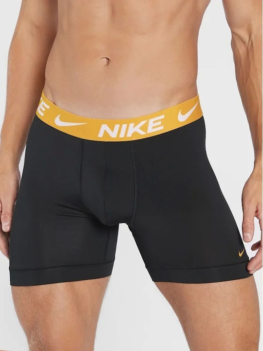 Nike Ανδρικά Μποξεράκια Μαύρα 3Pack