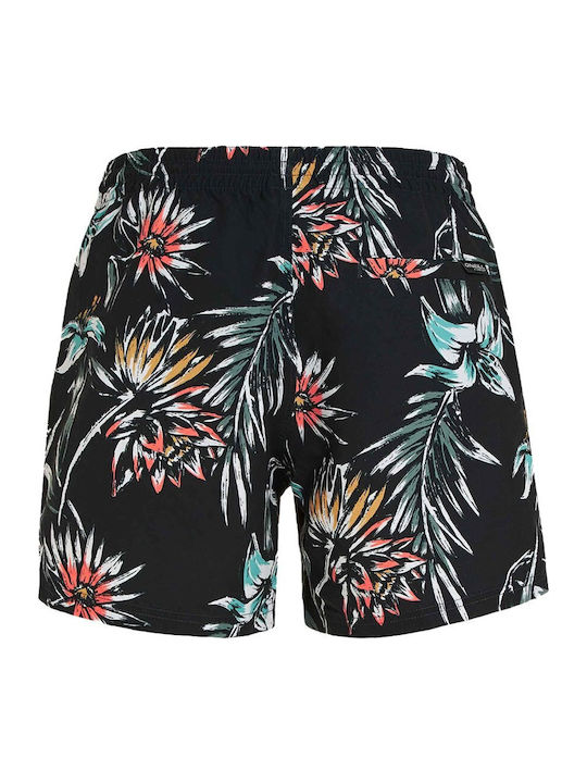 Ανδρικό Μαγιό Σορτς Μαύρο Floral