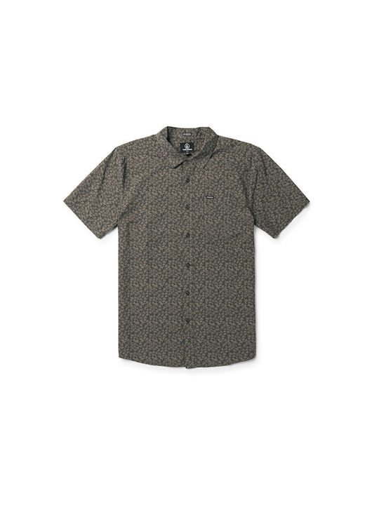 Volcom Men's Shirt Brown