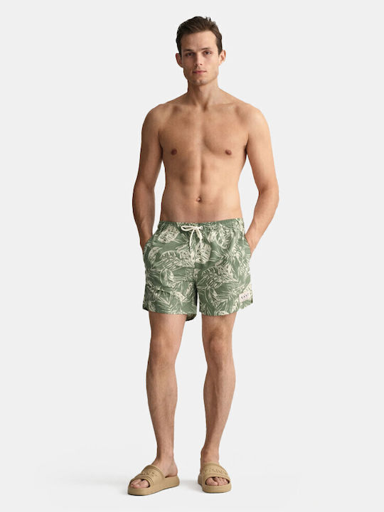 Ανδρικό Μαγιό Σορτς Military Green Camo