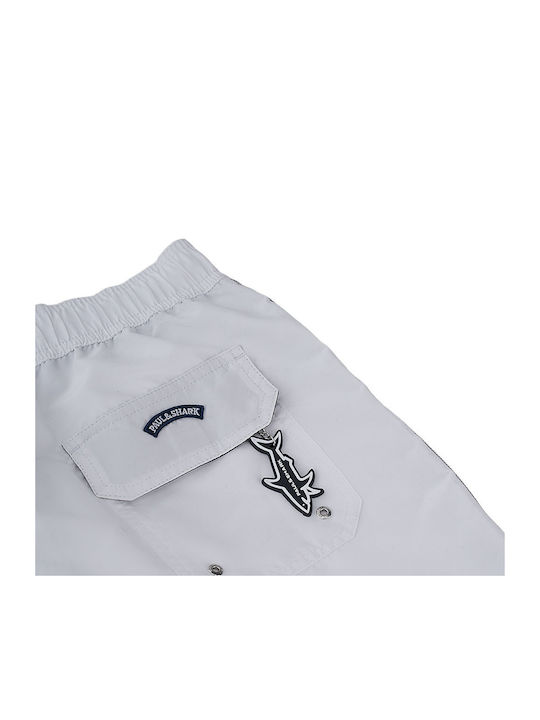 Costum De Baie Bărbați Pantaloni Scurți Albi