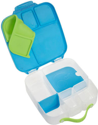 B.Box Mini Lunchbox Πλαστικό Παιδικό Δοχείο Φαγητού 2lt Μπλε 23.5 x 21.5 x 6.5εκ.