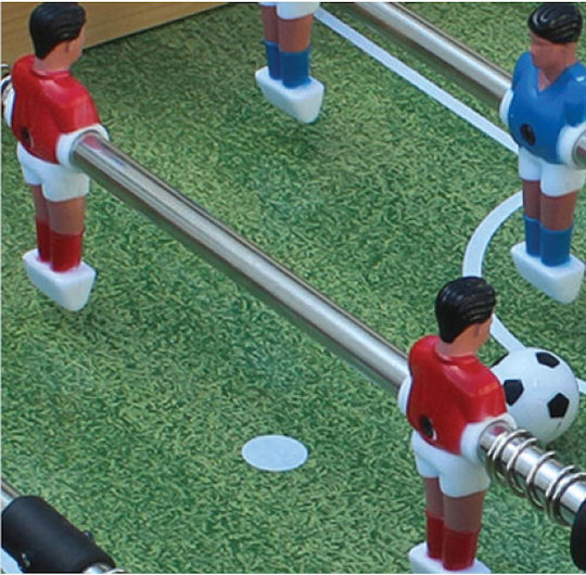 Garlando Wooden Foldable Football Tabletop with Telescopic Rods L97xW51cm