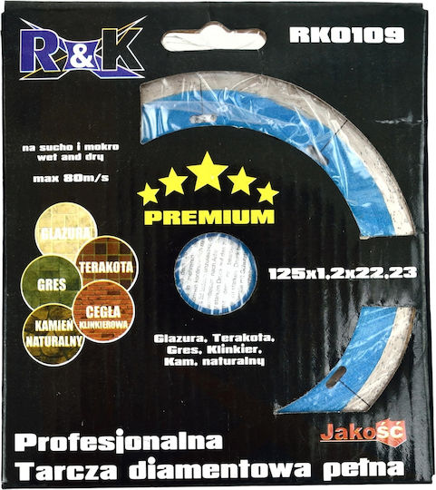 Geko Cutting Disc Construction Materials Hole Diameter 180mm 1pcs