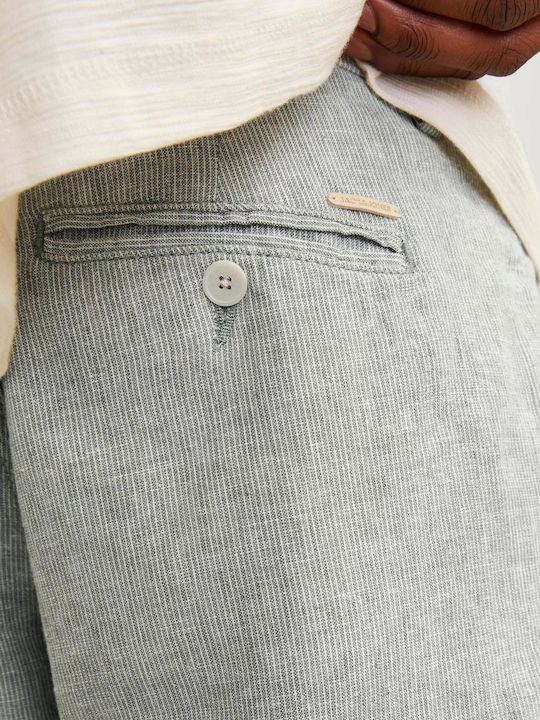 Trousers in Tapered Line Agave Green