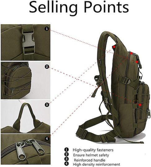 Epoz Tarnfarbe Militärischer Rucksack Rucksack Waldland 15Es