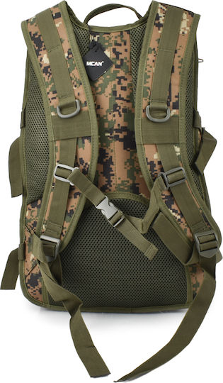 Mcan Militärischer Rucksack Rucksack aus Polyester Digitaltarnung 30Es