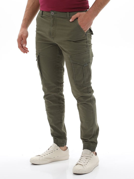 Van Hipster Men's Trousers Cargo Haki