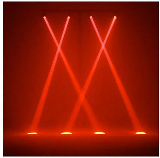 Atomic4DJ Φωτορυθμικό LED DMX RGBW