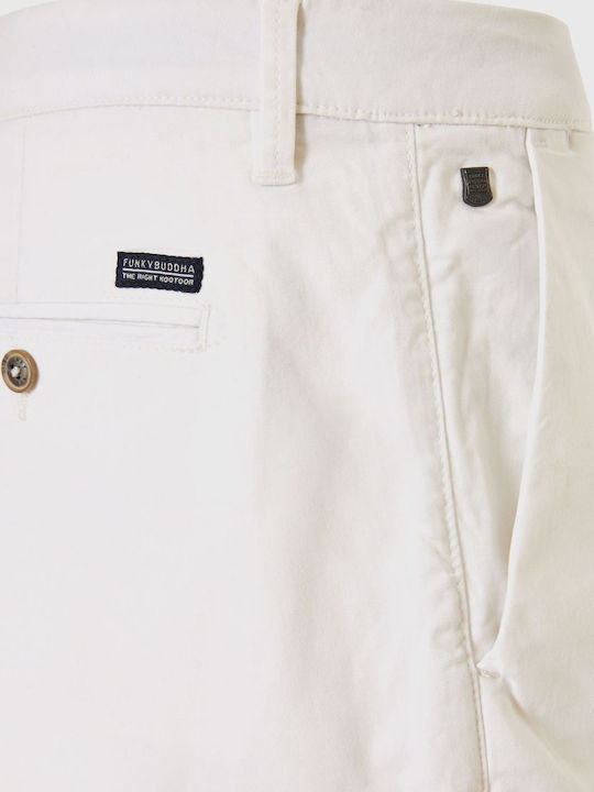 Men's Shorts Chino White