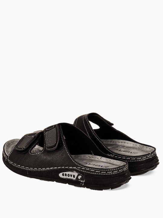 Herrensandalen in Schwarz Farbe