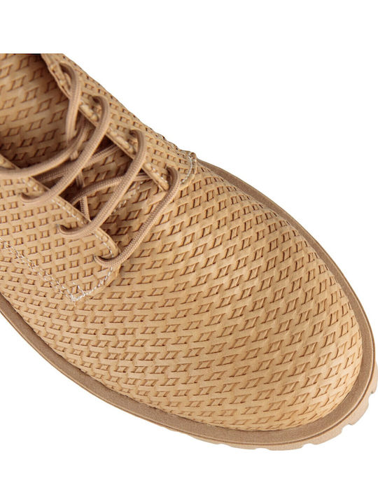 Women's Oxford Shoes Beige