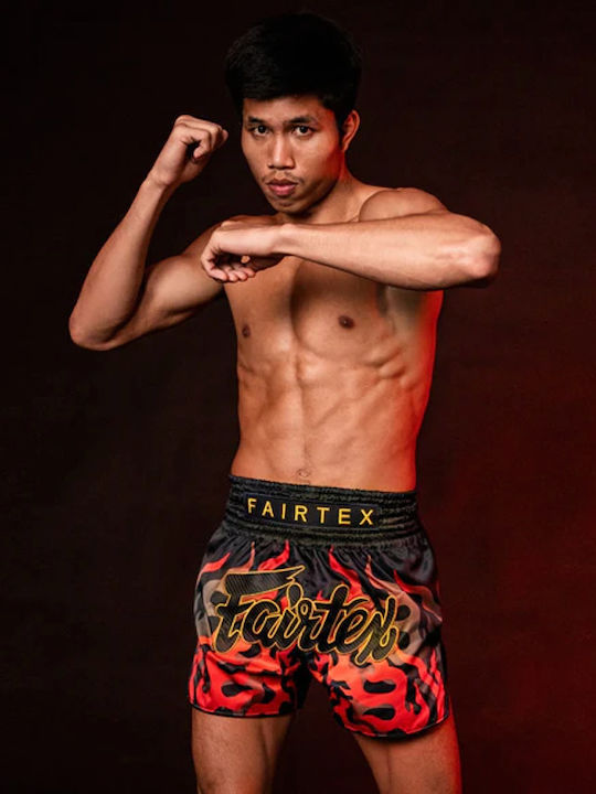 Fairtex Shorts Kick/Thai-Boxen Schwarz